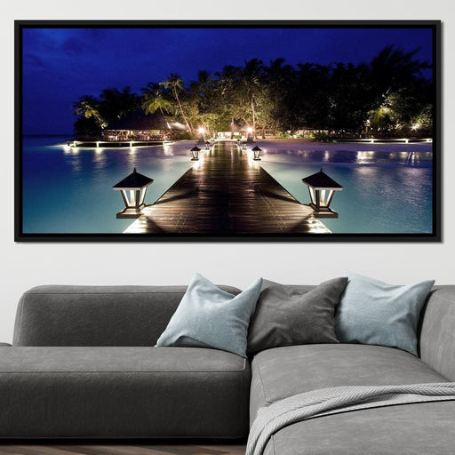 Night Vacation Canvas Print