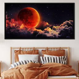 Red Moon - NicheCanvas