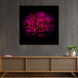 Purple Backyard Flowers - Brian Carson - NicheCanvas