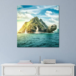 Turtle Island - Alexgraphex - NicheCanvas