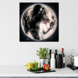 Moon Girl - Manuel Alejandro - NicheCanvas