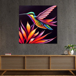 Hummingbird - TooplesArt - NicheCanvas