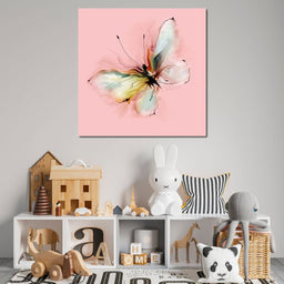 White Butterfly - NicheCanvas