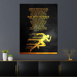 Hebrews 12:1-2 - ABConcepts - NicheCanvas