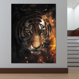 Tiger Sparkles - Zenzdesign - NicheCanvas