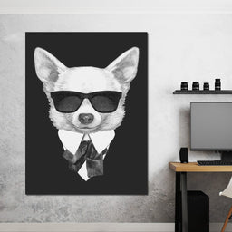 Dressed Up Chihuahua - NicheCanvas