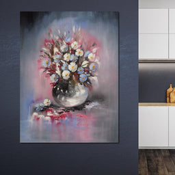 Beautiful Flowers Vase - NicheCanvas