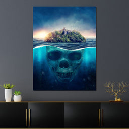 Skull Island - NicheCanvas