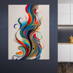 Colorful Contemporary Art 053 - Johanjjf - NicheCanvas