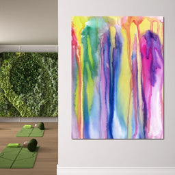 Watercolor Drip - NicheCanvas