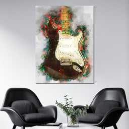 Eric Clapton's Guitar - Abraham Szomor - NicheCanvas