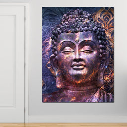 Blue Buddha - NicheCanvas