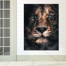 Lion Tiger - Zenzdesign - NicheCanvas