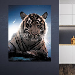 Tiger Moon - Zenzdesign - NicheCanvas