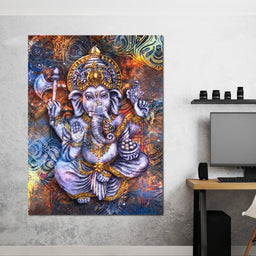 Spiritual Ganesha - NicheCanvas