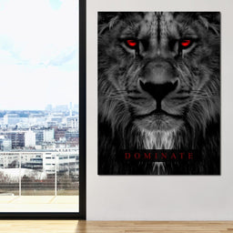 Dominate Lion - ABConcepts - NicheCanvas