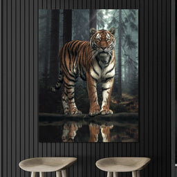 Tiger Reflection - Zenzdesign - NicheCanvas
