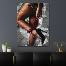 Sensual Graffiti Art - Johanjjf - NicheCanvas
