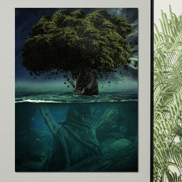 Alone in Depth - Milos Karanovic - NicheCanvas