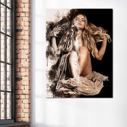 Golden Beauty - Johanjjf - NicheCanvas