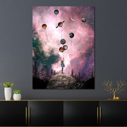 Rose Space - Natacha Einat - NicheCanvas