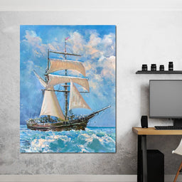 White Sails - NicheCanvas