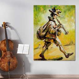 Wandering Troubadour - NicheCanvas