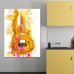 Prince's Guitar - Abraham Szomor - NicheCanvas