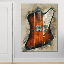 Eric Clapton's Electric Guitar - Abraham Szomor - NicheCanvas