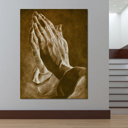 Praying Hands - NicheCanvas