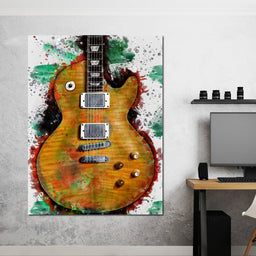 Gary Moore's & Peter Green's Guitar - Abraham Szomor - NicheCanvas