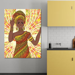 Beautiful Dancing Woman - NicheCanvas