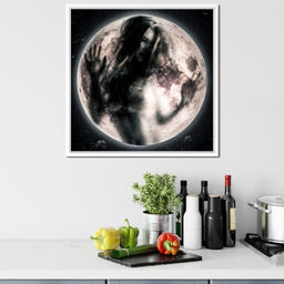 Moon Girl - Manuel Alejandro - NicheCanvas