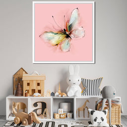 White Butterfly - NicheCanvas