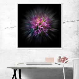 Flowers Color Flow - Brian Carson - NicheCanvas