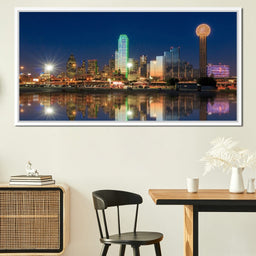 Dallas Skyline - NicheCanvas