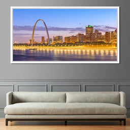 St Louis Skyline - NicheCanvas