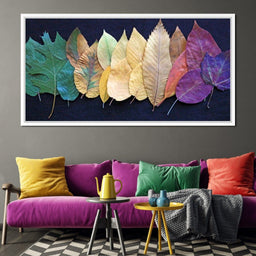 Colorful Leaves - NicheCanvas