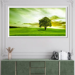 Green Prairie - NicheCanvas