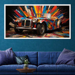 MG Roadster - RiderArt - NicheCanvas