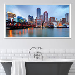 Boston Skyline - NicheCanvas