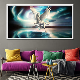 Northern Light Unicorn - NicheCanvas