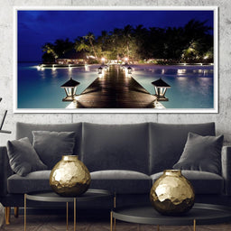 Night Vacation - NicheCanvas