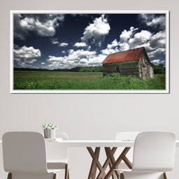 Old Barn in the Field - NicheCanvas