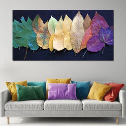 Colorful Leaves - NicheCanvas