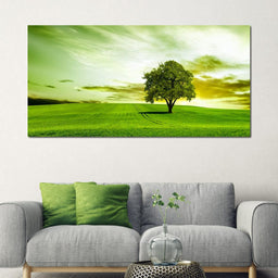 Green Prairie - NicheCanvas