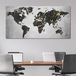 World Map 5 - Mateo - NicheCanvas