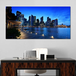 Singapore Skyline - NicheCanvas