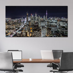 Toronto Skyline - NicheCanvas
