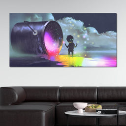 Puddle of Ink - NicheCanvas